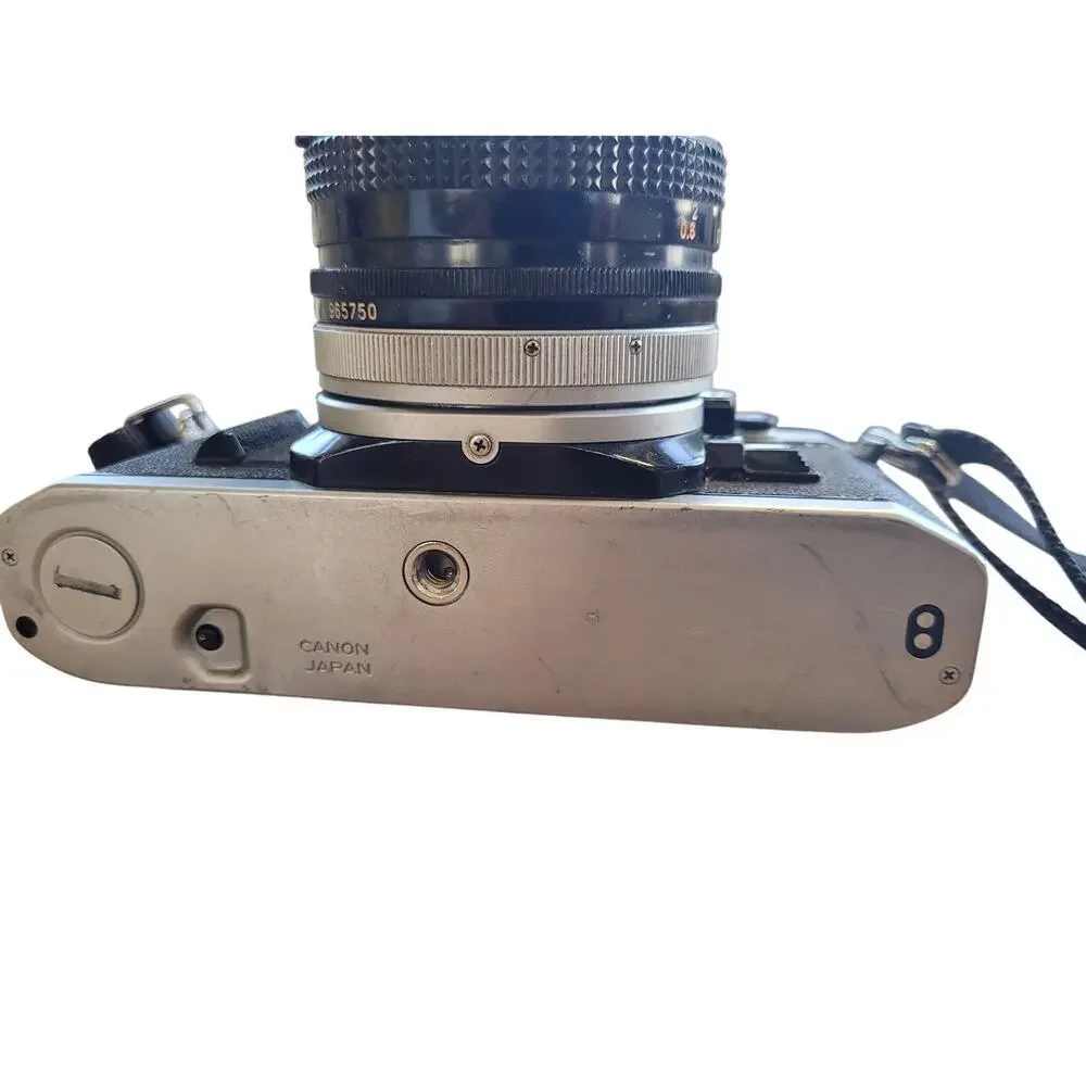 Canon Vintage AE-1‎ Camera SLR FD 50MM 1:8 S.C. WORKS great